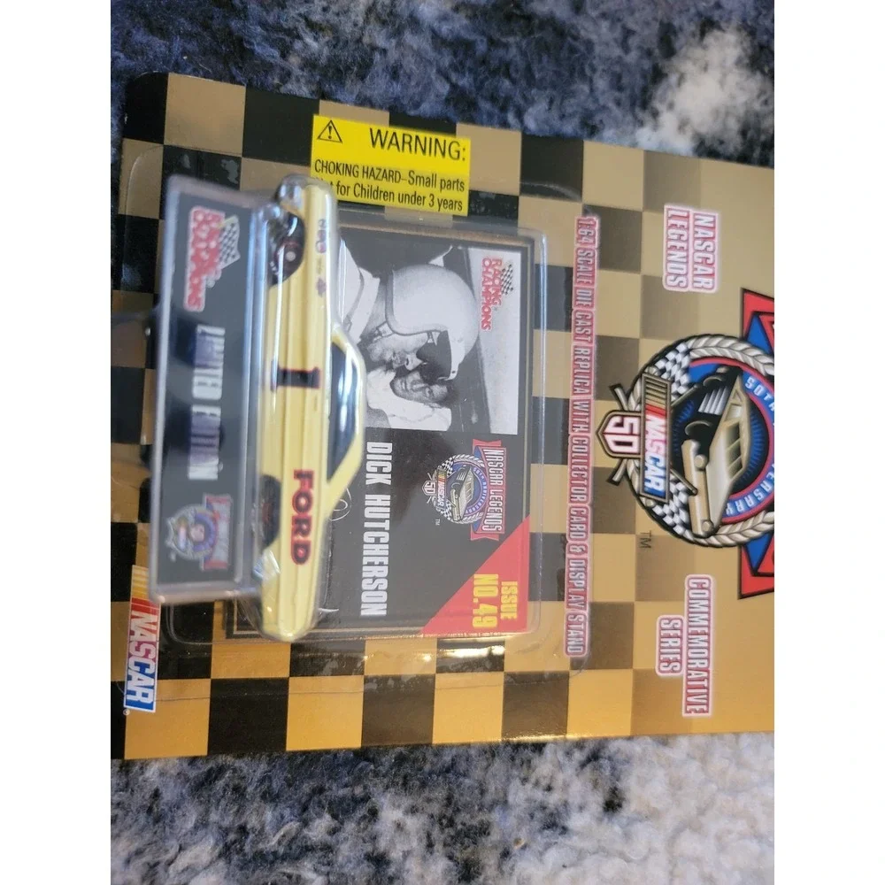 Dick Hutcherson #1 Ford NASCAR Legends 50th Anniv‎ 1:64 Racing Champions...